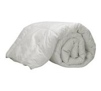 Pikolin home - Couette naturelle en plumes d'oies 92%, housse en 100% coton percale, 250 g/m². 140x200 cm - Lit simple adulte Blanc G