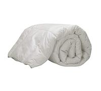 Couette naturelle en plumes d'oies 92%, housse en 100% coton percale, 250 g/m². 155x200 cm Pikolin Home Blanc