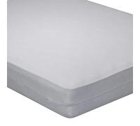 Pikolin Home -Housse de matelas respirante en maille, traitement anti-acariens, couvre les 6 côtés des matelas jusqu’à 25 cm de hauteur FC109 Lit 80 - 80 x 190/200 cm Blanc