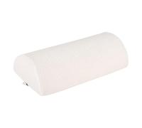 Pikolin Home - Oreiller pour Jambes en Mousse à Mémoire, Soulagement Douleur et Circulation, Support Lombaire et Genoux, Forme Ergonomique Demi-Lune, Housse Lavable et Respirante, Fermeté Moyenne