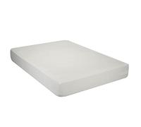 PIKOLIN Home - Parure de Draps en Coton 150 Fils - Drap-Housse, Drap Plat et Taies - Respirant, Résistant, Certifié Oeko-TEX pour Un Sommeil Régénérateur, Blanc