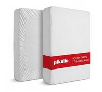 Pikolin Home - Protège-matelas Coutil 100% coton. 120x190cm-Lit 120