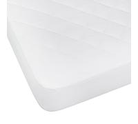 Pikolin home - Protège-matelas matelassé hypoallergénique et anti-acariens, respirant. 90x200 cm - Lit simple adulte Blanc