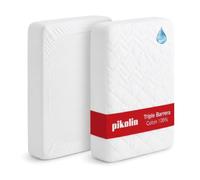 PIKOLIN Home -Protège-Matelas matelassé avec Traitement antiallergique, imperméable et Respirant, Tissu 100% Coton