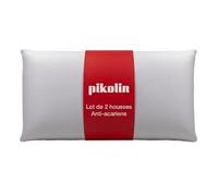 Pikolin Home Taie d'oreiller Anti-acariens, très Respirante, Extra Douce, Fermeture éclair latérale
