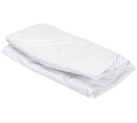 Pikolin Home -Pack de 2 taies d'oreiller en maille 100 % bambou antibactérienne, imperméable et respirante, fermeture éclair latérale