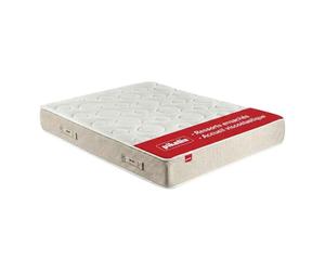 PIKOLIN Matelas 135 x 190 cm 28 cm d’Épaisseur Mousse Mémoire de Forme Premium - Noyau Ressorts Ensachés Extra Confort - Double Face - Traitement Hygiénique Anti-Acariens - Modèle Shire