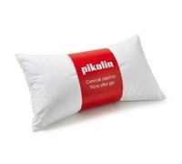 PIKOLIN - Oreiller Cervical Ergonomique en Fibres | Forme Papillon, 60x40 cm | Fermeté Moyenne, Toucher Gel, Hypoallergénique | 100% Coton, Anti-Acariens, Certifié OEKO-TEX