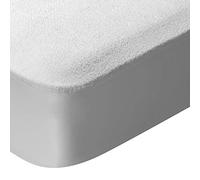 Pikolin Home - Protège Matelas 105x190/200 cm, Imperméable et Respirante, Alese 105x190 cm, Hauteur Jusqu'à 32 cm avec Élastique, Tissu Éponge - Marque Européenne