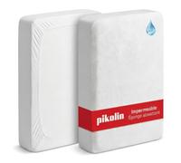 PIKOLIN Protège Matelas 180 x 200 cm Hauteur max. 32 cm Imperméable et Hypoallergénique avec Certifié Oeko-Tex - Housse de Matelas en Éponge Respirante et Absorbante