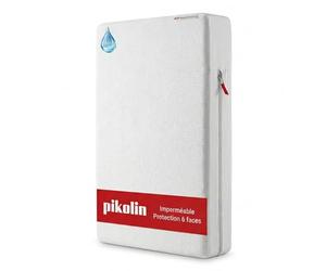 PIKOLIN Protège Matelas 180 x 200 cm Hauteur max. 32 cm Imperméable et Hypoallergénique avec Membrane Smartseal - Housse de Matelas avec Fermeture Éclair, Anti-rétrécissement