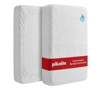 Pikolin Home - Protège-Matelas Berceau 60x120 Imperméable en Éponge, Alèse Respirante et Silencieuse, Certifié Oeko-Tex, Élastique sur le Pourtour - Alèse Hypoallergénique pour Bébé