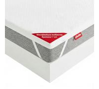 PIKOLIN - Surmatelas King Size 140x200 cm en Mousse à Mémoire de Forme 7 cm | Ergonomique et Respirant | Housse Lavable Jacquard | Certifié Oeko-Tex. Modèle Sendai