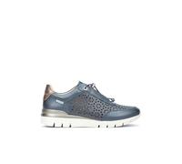 Pikolinos Baskets en Cuir CANTABRIA pour Femme Colour Blue