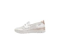 Pikolinos Mocassins en Cuir Cantabria W4R Blanc, Beige