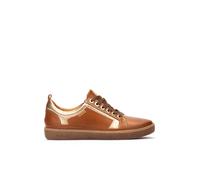 Pikolinos Baskets en Cuir Lanzarote pour Femme Color Brandy