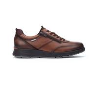 Pikolinos - Baskets en Cuir Marron avec Fermeture Éclair - Homme - Chaussures - Brun - Taille: 42 EU