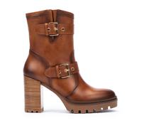 Pikolinos - Botte en cuir marron à talon haut - Femme - Chaussures - Brun - Taille: 40 EU