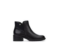Pikolinos Bottines à Talon en Cuir Medina pour Femme Color Black