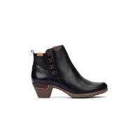 Pikolinos Bottines à Talon en Cuir Rotterdam pour Femme Color Black