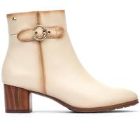 Pikolinos Bottines à talons en cuir Calafat pour femme, blanc ivoire, 36 EU