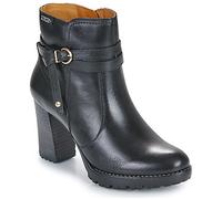 Pikolinos Bottines à Talon en Cuir Connelly pour Femme Color Black