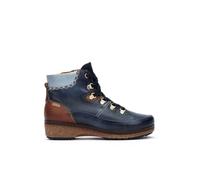 Pikolinos Bottines Plates en Cuir Granada pour Femme Color Blue