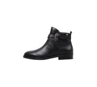 Bottines Plates en Cuir PUERTOLLANO pour Femme Color Black