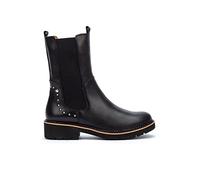 Pikolinos Bottines Plates en Cuir Vicar pour Femme Color Black