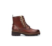 Pikolinos Bottines Plates en Cuir Vicar pour Femme Color Cognac