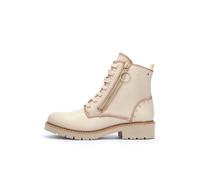 Pikolinos Bottines Plates en Cuir Vicar pour Femme Color Marfil