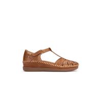 Pikolinos Cadaques Chaussures Semi-Ouvertes Femme | Cuir | Marron Clair