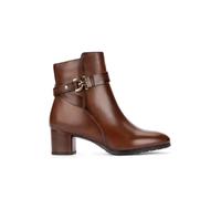 Pikolinos Calafat Bottines à Talon Femme | Cuir | Éclair | Marron