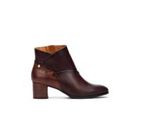 Pikolinos Calafat Bottines à Talon Femme | Cuir | Éclair | Marron