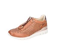 Pikolinos Cantabria Baskets Femme | Cuir | Ultra-léger | Memory Foam | Marron Clair