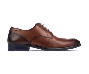 Pikolinos - Chaussure élégante à lacets pour les occasions formelles - Homme - Chaussures - Brun - Taille: 44 EU