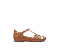 Pikolinos Sandales femme Vallarta - semi-ouvertes en cuir - Brandy 41