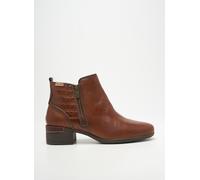 Pikolinos Bottines à Talon en Cuir Malaga pour Femme Color Cuero