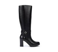 Pikolinos Connelly Bottes Femme | Cuir | Éclair | Talon Haut | Noir