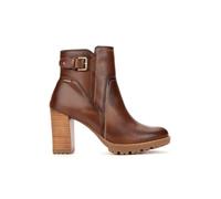 Pikolinos Connelly Bottines à Talon Femme | Cuir | Éclair | Marron