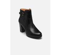 Pikolinos Connelly Bottines à Talon Femme | Cuir | Éclair | Noir