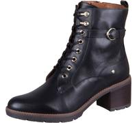 Pikolinos Femme Bottine en cuir Botte à lacets Boucle Llanes W7H-8510, Taille:40 EU, Couleur:Noir