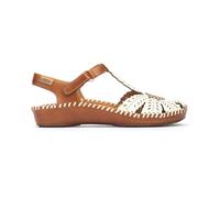 Pikolinos, Femme, Chaussures, Blanc, Taille: 38 EU Sandale Blanche pour Femme - Style Vallarta