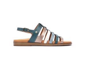 Pikolinos, Femme, Chaussures, Bleu, Taille: 39 EU Formentera Flat Sandal