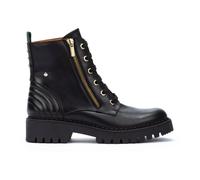 Pikolinos, Femme, Chaussures, Noir, Taille: 36 EU Bottine à Lacets et Fermeture Éclair pour Femme - Noir