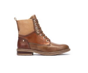 Pikolinos, Femme, Chaussures, Vert, Taille: 36 EU Bottine à lacets - Olive verte