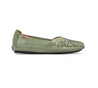Pikolinos, Femme, Chaussures, Vert, Taille: 39 EU Mocassin vert perforé pour femme