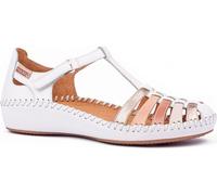 Pikolinos Femmes Sandales T-Step Cuir P. Vallarta 655_0843C2, Taille:42 EU, Couleur:Blanc