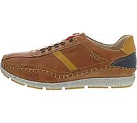Pikolinos Fuencarral Baskets Homme | Cuir | Ultra-léger | Marron Clair
