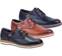 Pikolinos Hommes Chaussures basses à lacets sportives en cuir Avila M1T-4050, Taille:45 EU, Couleur:Multicolore